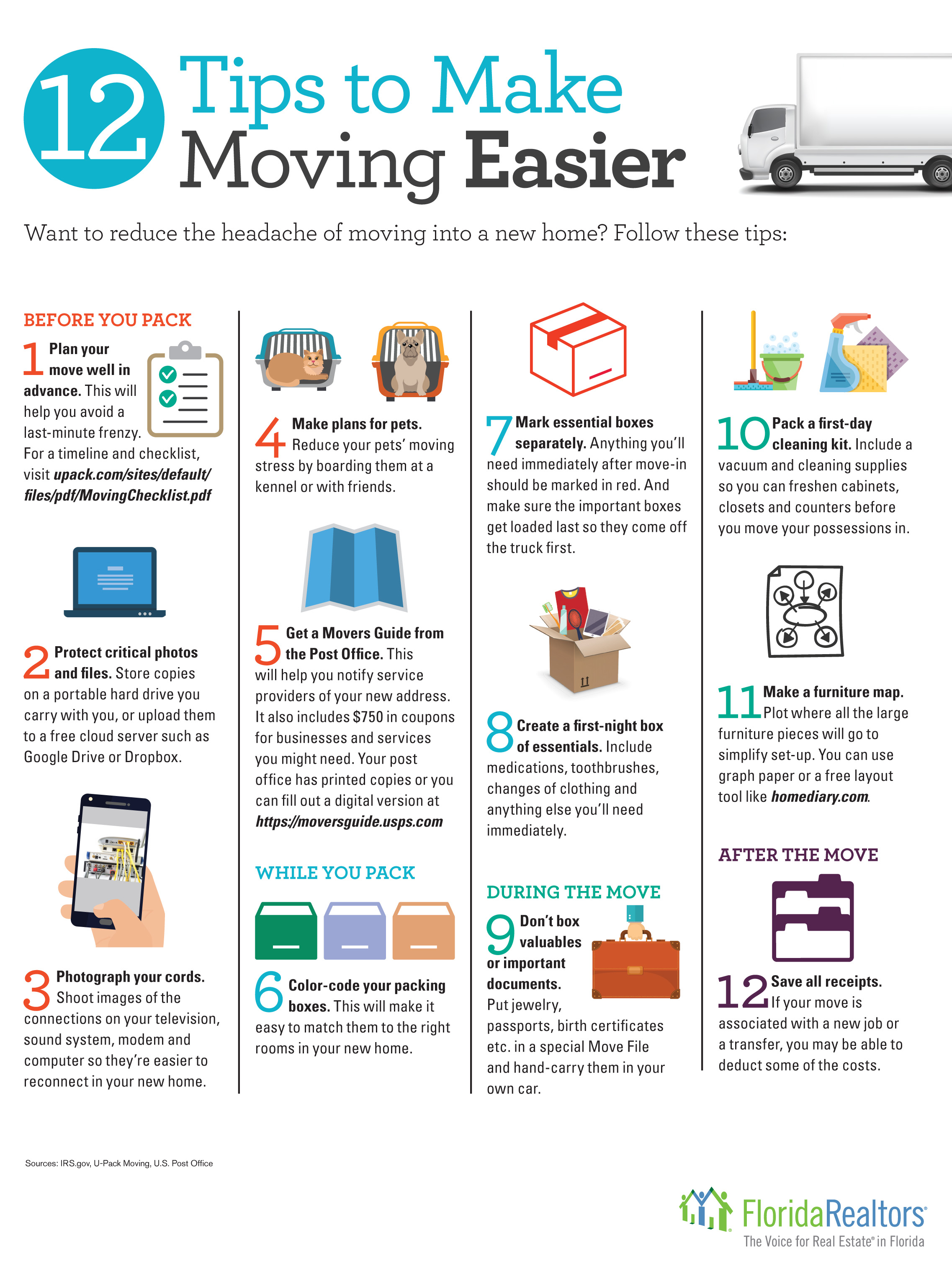 Moving Tips to make moving easier