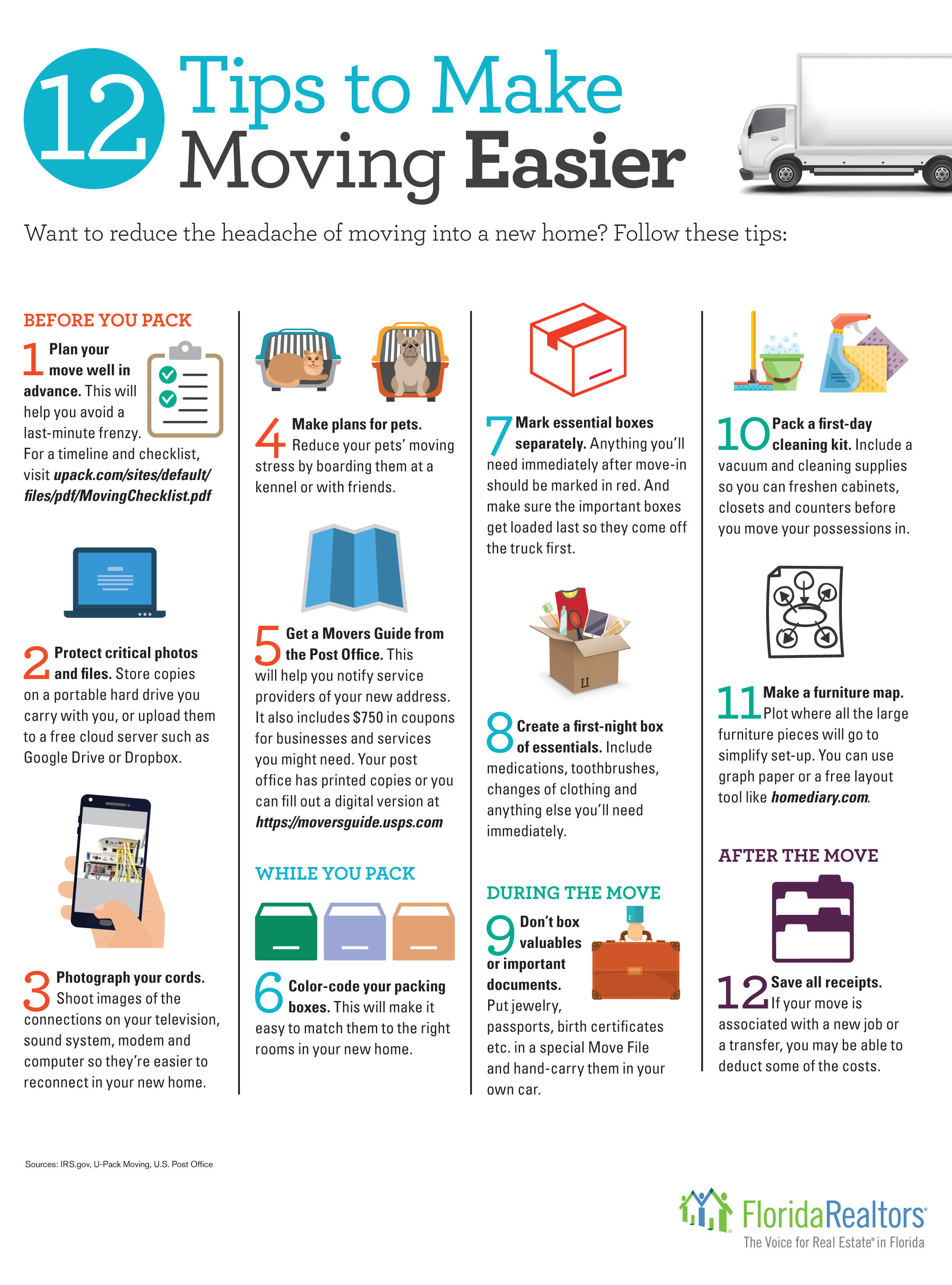 12 Tips to Make Moving Easier