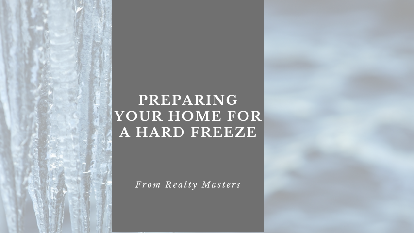 preparing your home for a hard freeze