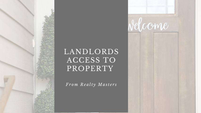landlords access to property