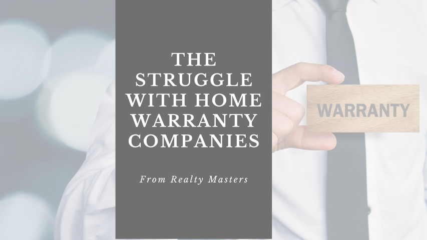 struggle with home warranty companies