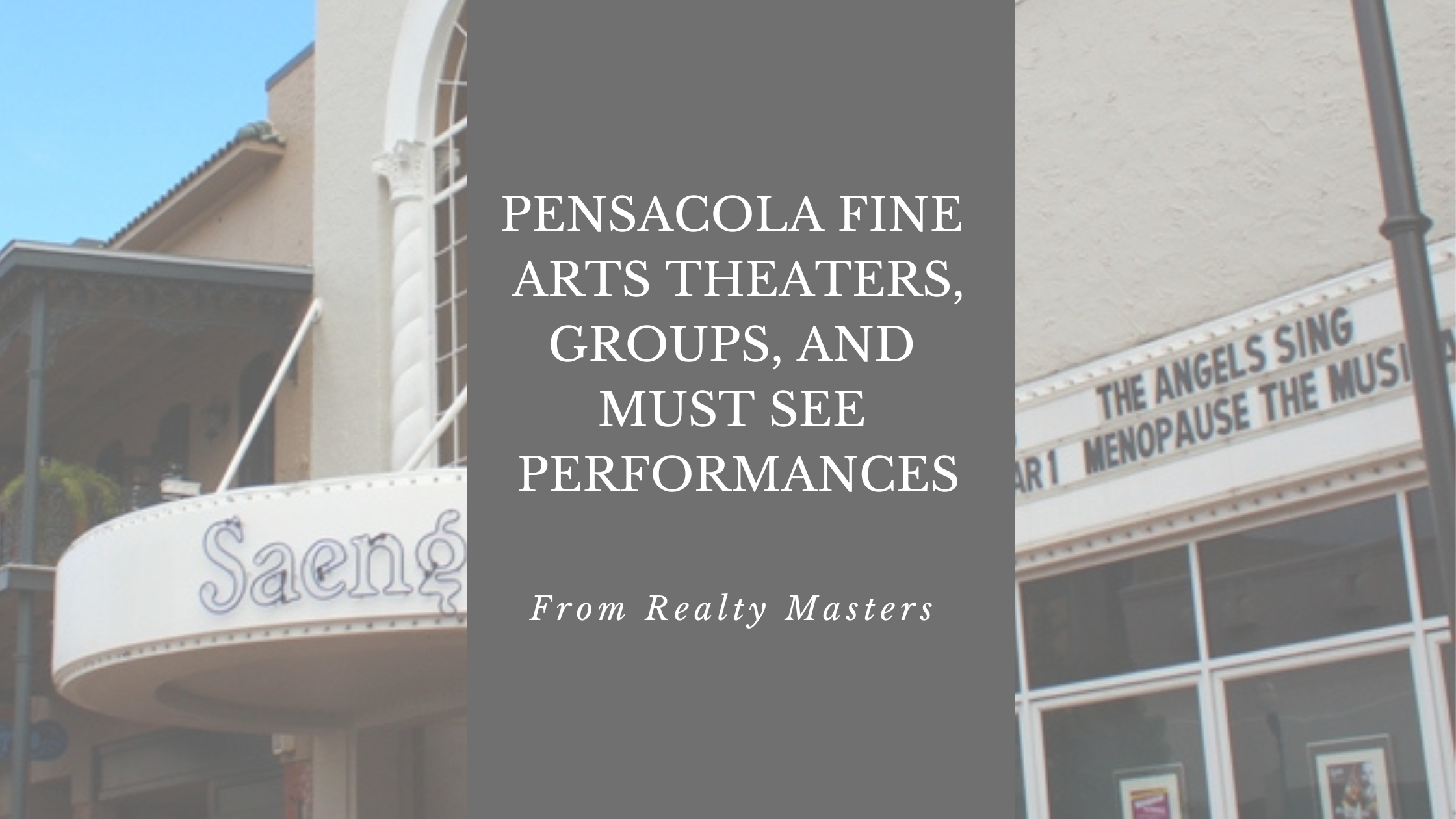 Saenger Theatre Pensacola