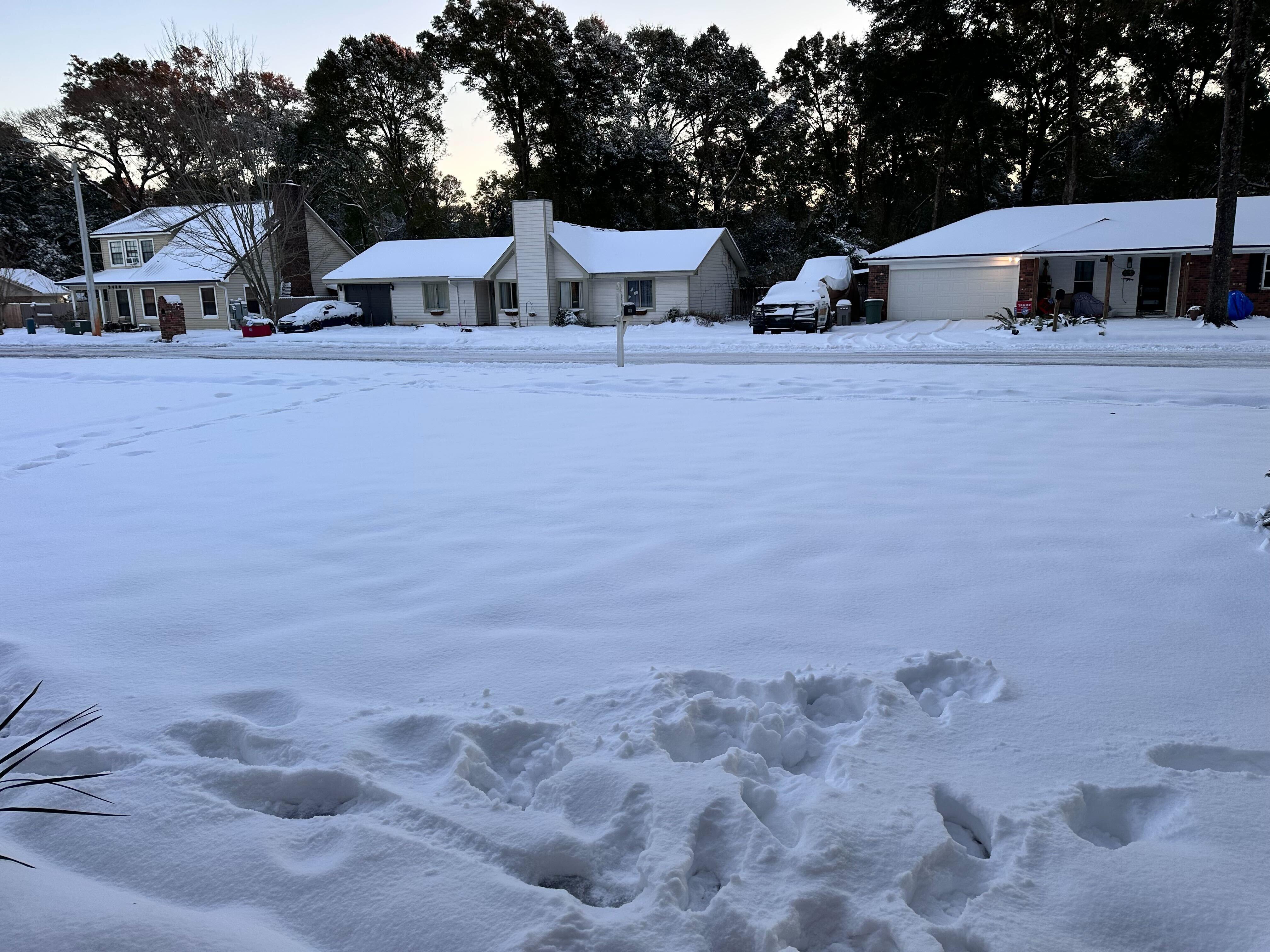 snowstorm pensacola florida