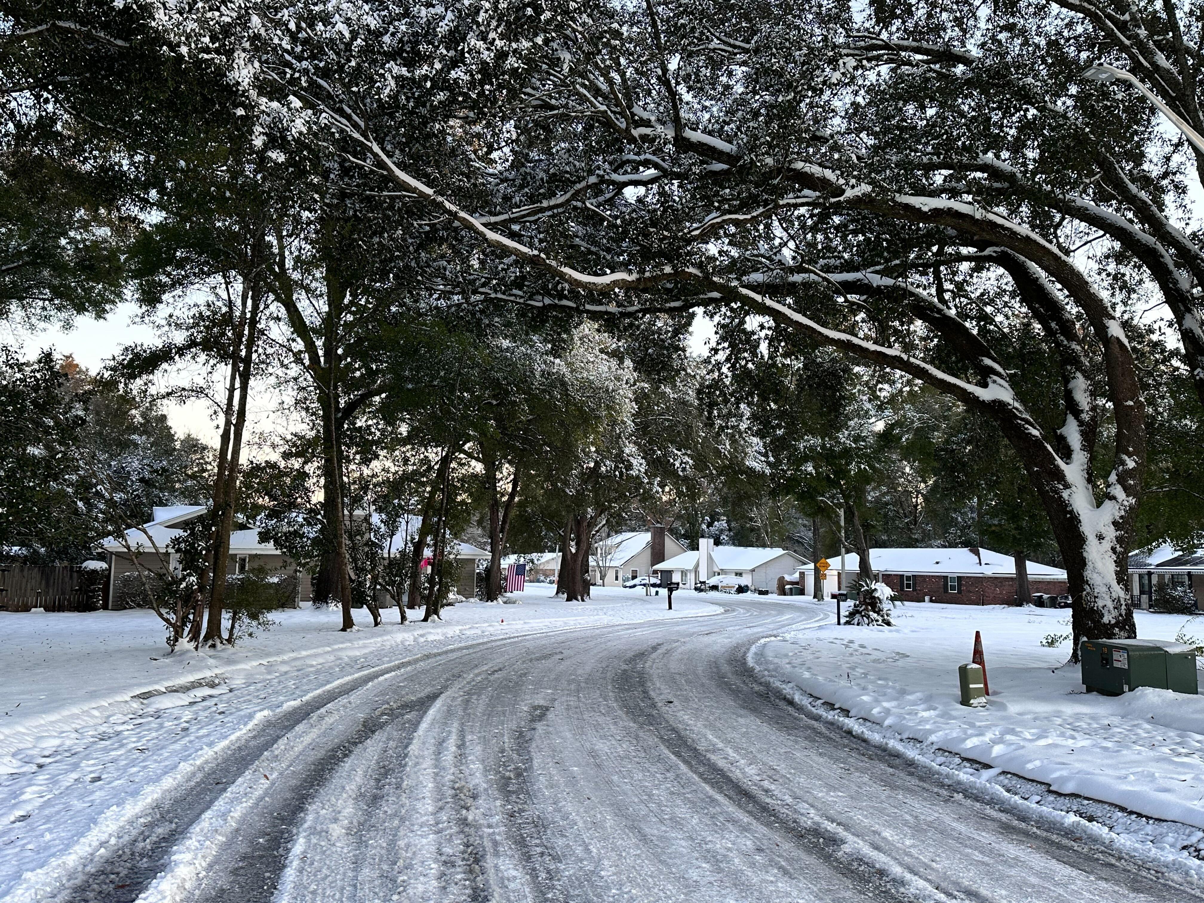 snowstorm pensacola florida